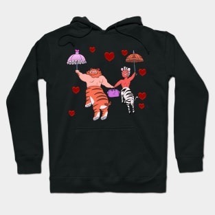 Zulius & Splendib Valentines Hoodie